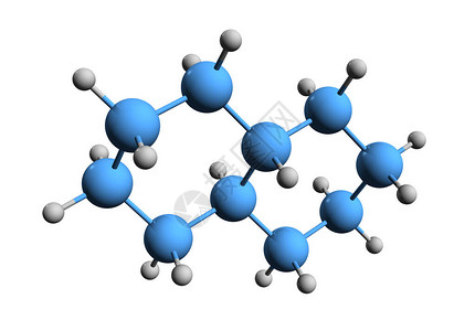 白底分离的双环氧乙烷骨骼配方二环己基分子化学图片