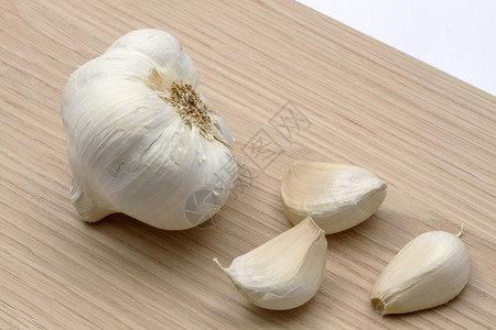 Garlic对木本底图片