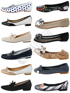 白色女鞋系列图片