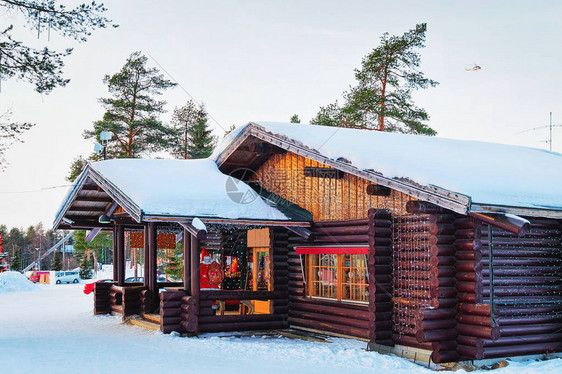 芬兰拉普兰Santa村圣诞老人邮局图片