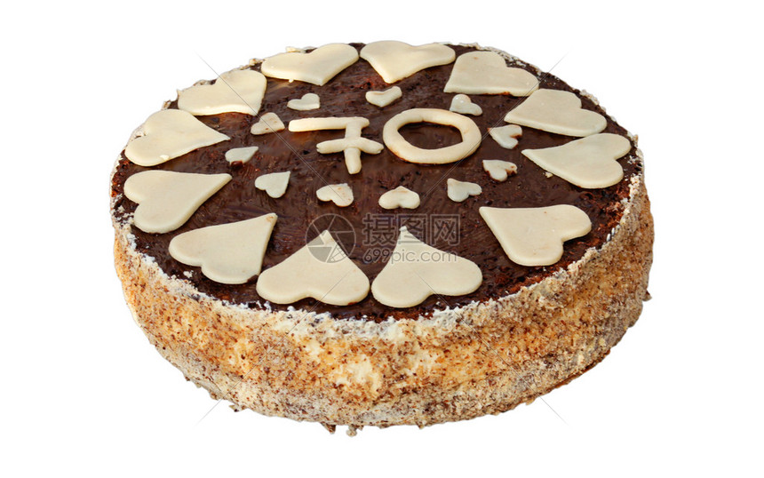 70岁生日的生日蛋糕高清图片下载-正版图片502624751-摄图网