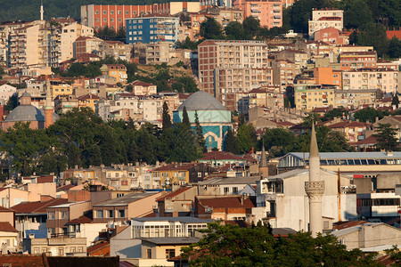 土耳其Bursa的清真背景图片
