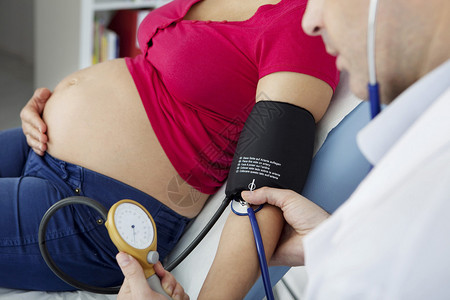 血压孕妇背景图片