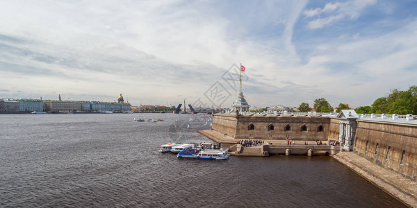 圣彼得堡的彼得保罗要塞图片