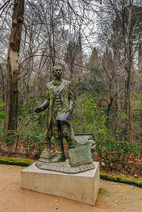 雕塑献给著名的纽约作家华盛顿欧文Washington图片