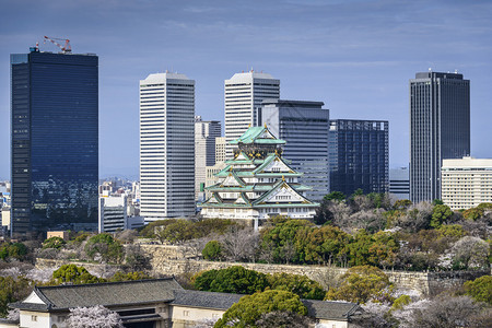 日本大阪城公园图片