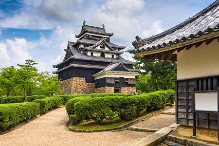 日本松江城图片