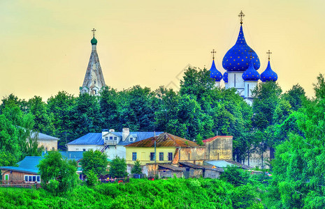 Suzdal是俄罗斯城镇图片