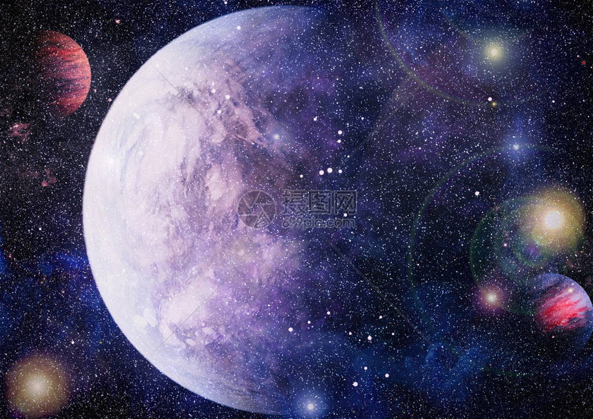 美丽的星空星系宇宙高清图片下载-正版图片502639967-摄图网