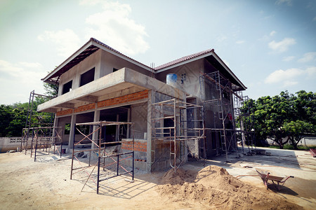 建造住宅建筑房图片