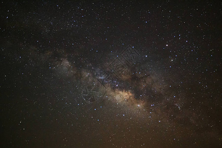 夜晚美丽的夜景星空银河图片