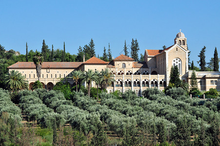 以色列拉特伦的九月神殿修道院NotreDamedeSepDou图片