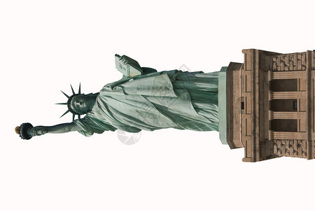 单独自由纪念碑纽约州纽约市背景图片