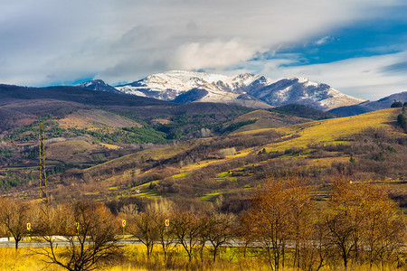 喀尔巴阡山脉景观罗马尼亚欧图片