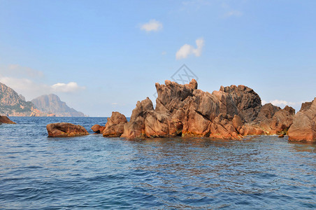 Calanches岩石构造与图片