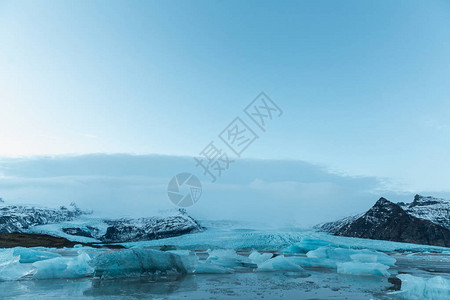 冰岛约库尔萨龙环礁湖Jokuls图片
