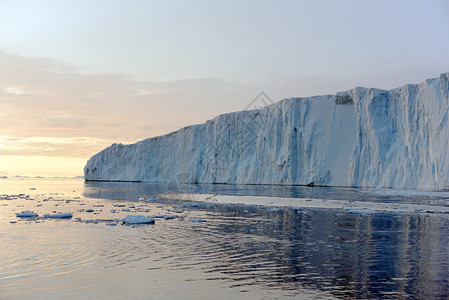 格陵兰岛冰山的冰山在北图片