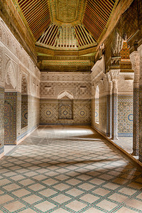 摩洛哥Telouet的Glaoui的Kasb图片