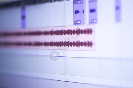 录音乐声响和语音工作室数码混合台控制图片
