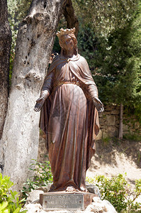 土耳其埃菲苏斯圣母院外的圣母玛图片