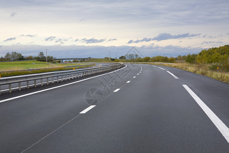 欧洲的空高速公路从一图片