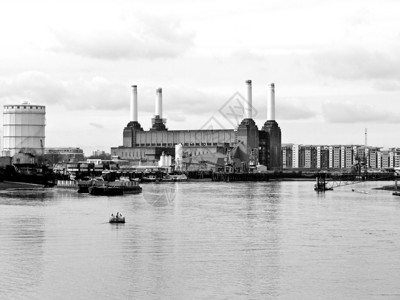 伦敦巴特海发电站一座划时图片