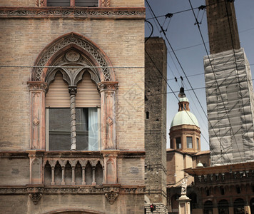 意大利旧建筑物详细建筑布景图片