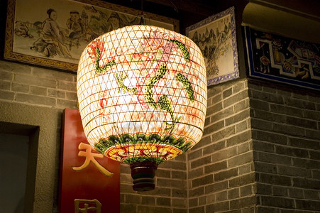 香港传统的庆典装饰图片