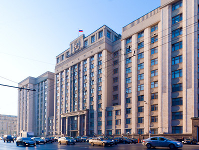 俄罗斯杜马议会大楼莫图片