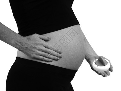 在分娩和怀孕期间定时收缩图片