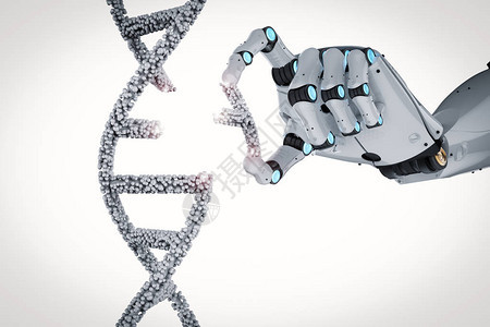 3D制机器人手编辑dnaheli的遗传图片