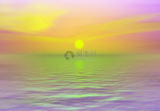 海景是魔法灵和天堂的象征图片