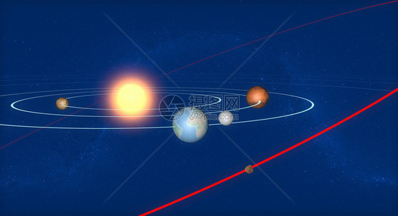 太阳系行星在太图片