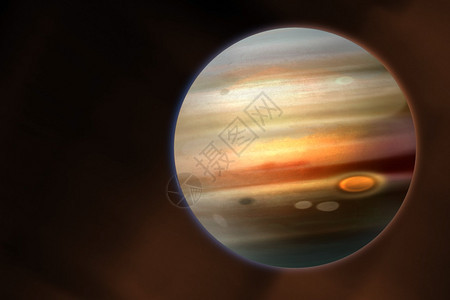 木星太阳系的行星图片