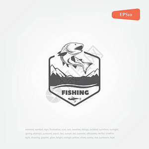渔业标志俱乐部光图片