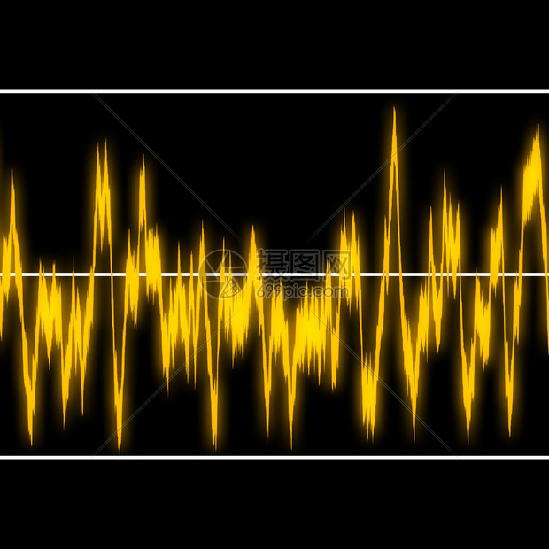 声音振动的背景图片