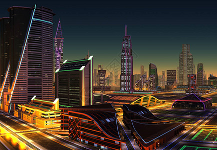 未来城市3D计图片
