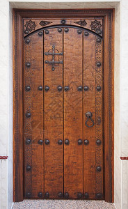 传统木门背景图片