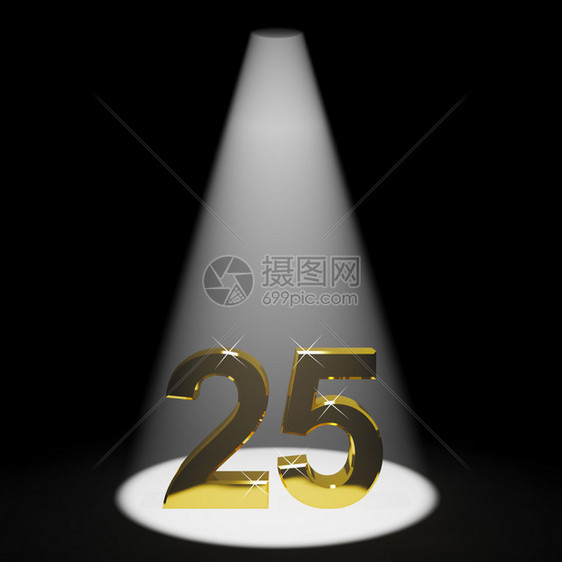 代表周年或生日的黄金图片