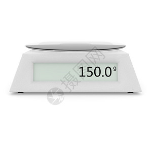 数字厨房规模显示150克图片