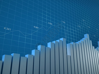 统计金融证券交易所和会计业务3D图表图表图表财务图片