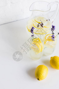 夏季自制柠檬水图片
