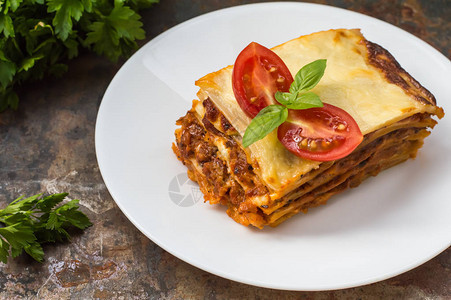 Lasagna传统意大利食图片