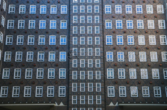 德国汉堡大楼的完整框架图图片