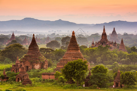 缅甸蒲甘考古区图片