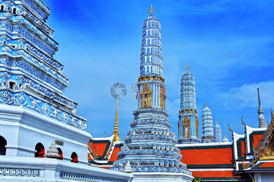 曼谷大宫是泰国最受欢迎的旅游景点之一在曼谷的Grand图片