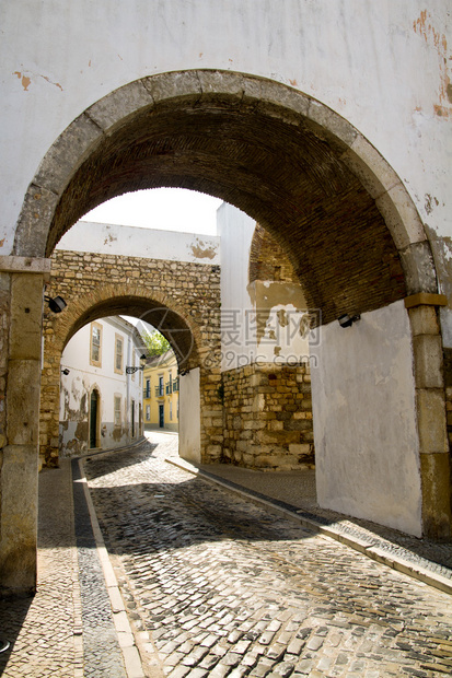 法罗市位于葡萄牙的历史地区图示图片