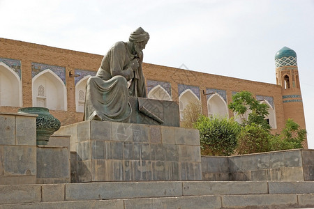 位于乌兹别克斯坦希瓦的itchankala花拉子密是一位波斯数学家天文学家