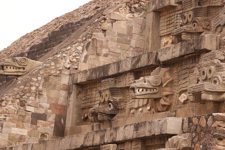 墨西哥的考古遗址阿图片