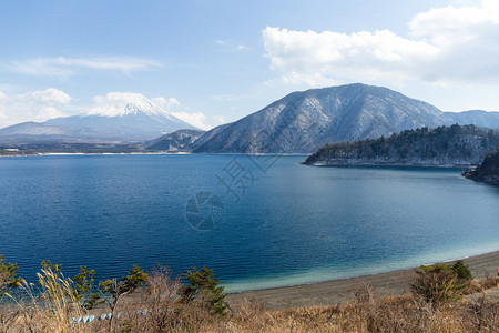 日本富士山的M图片